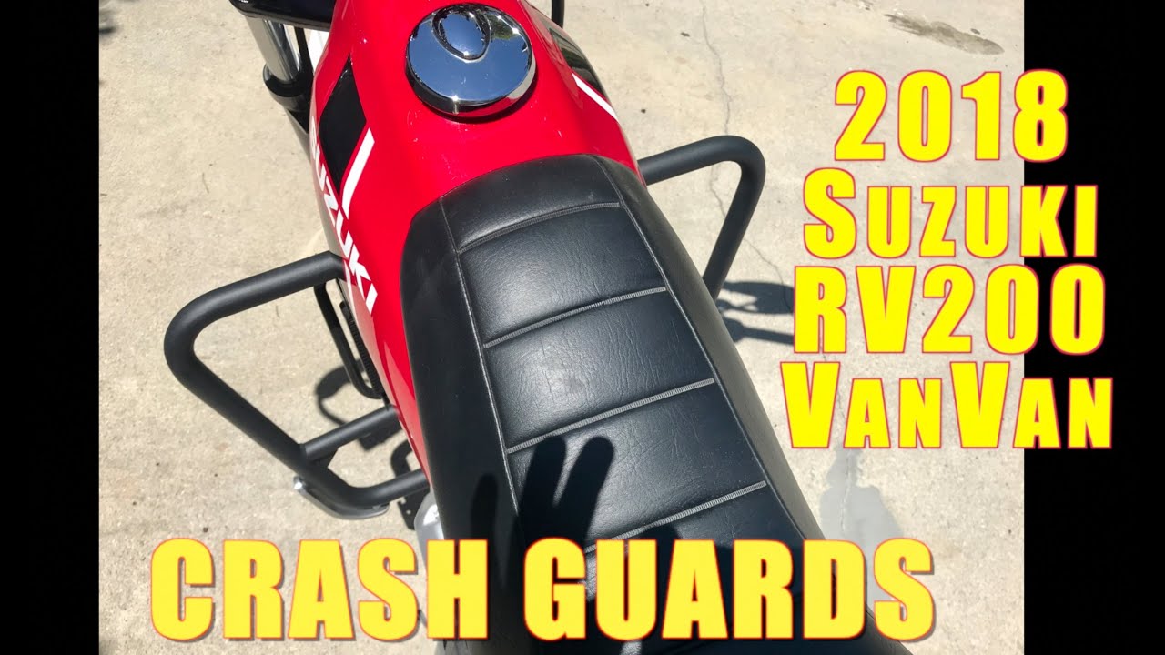 Suzuki VanVan crash guards