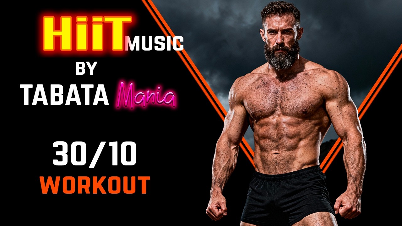 TABATA 30/10 - Тренировочная музыка с TIMER by TABATAMANIA