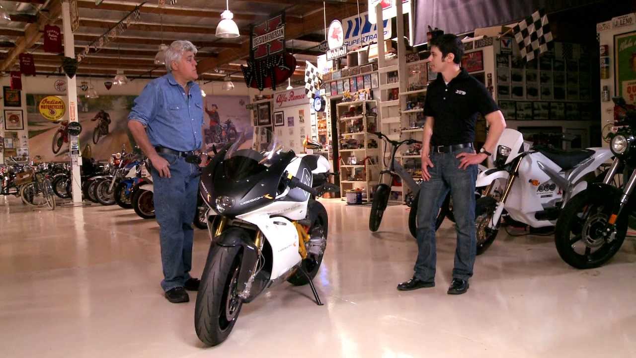 Electric Motorcycle - Mission Motors Mission-R - Jay Leno's Garage