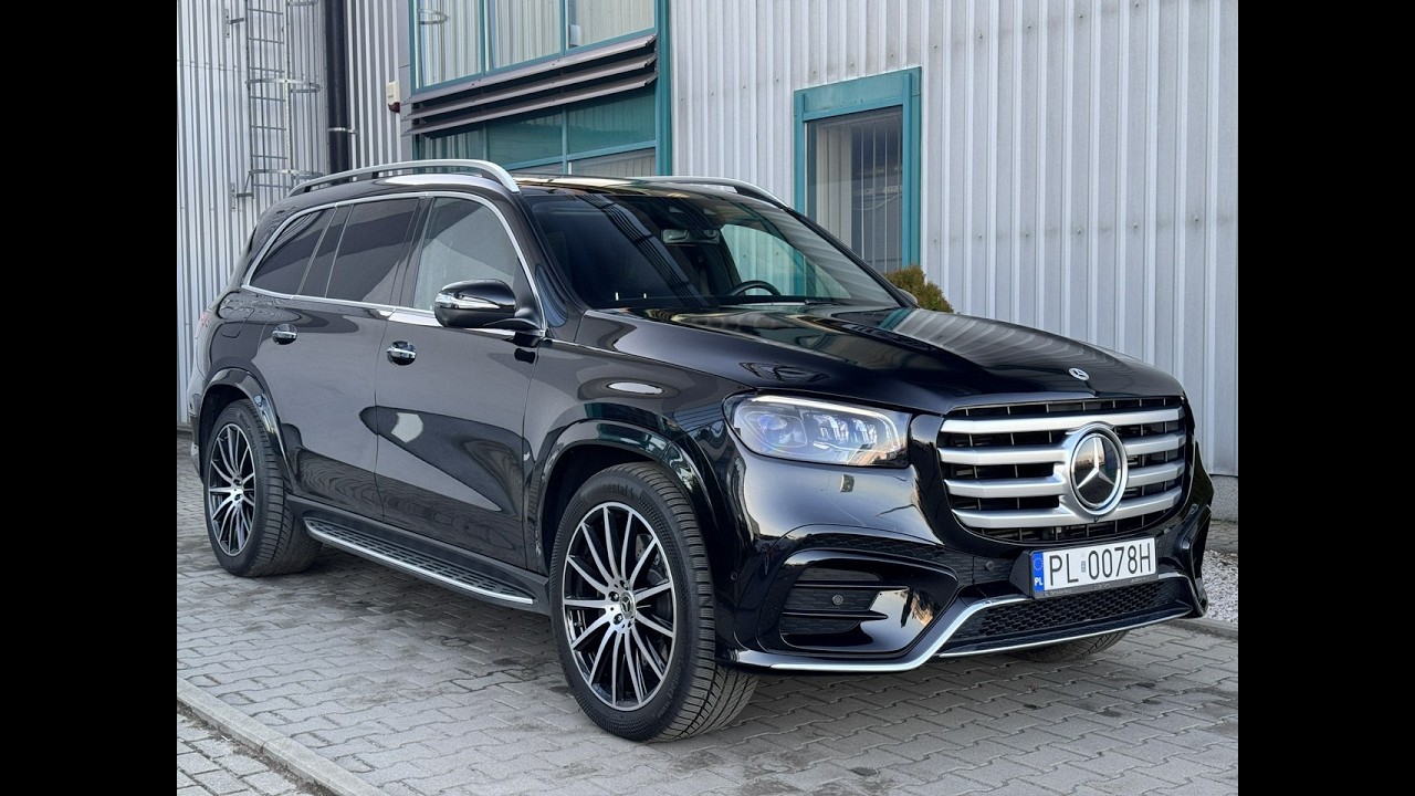 Wideoprezenacja - Mercedes-Benz GLS 350d 4Matic 286 KM, Premium Plus, 2023.