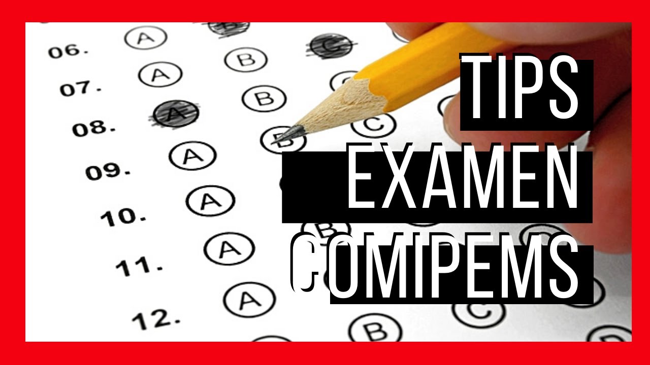 Últimos TIPS antes del EXAMEN COMIPEMS