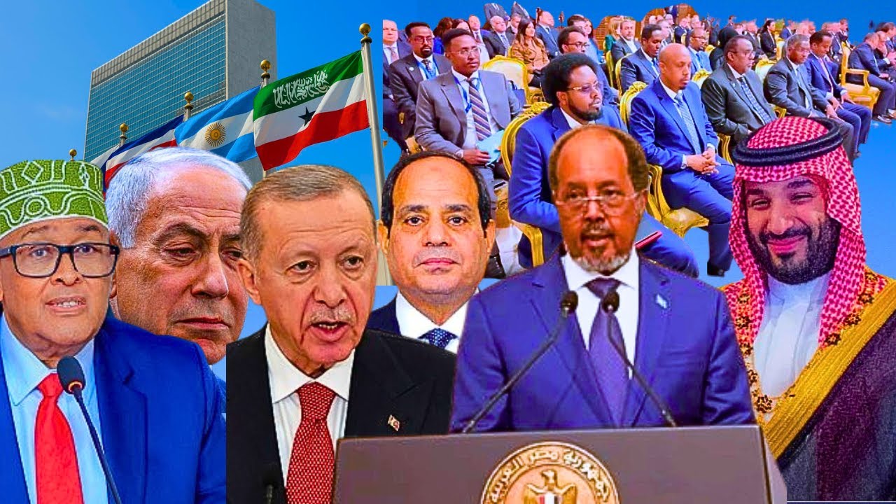 DEG DEG Turki Masar Sucuudiga iyo Somalia O iskuraacay inay joojinayaan Aqoonsiga Somaliland E israi