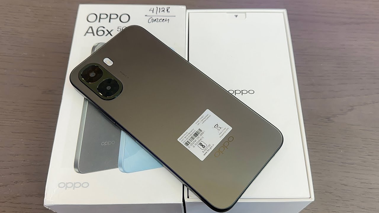 Oppo A6x 5G Olive Green Unboxing, First Impressions & Review 🔥 | Oppo A6x 5G Price, spec & Many More