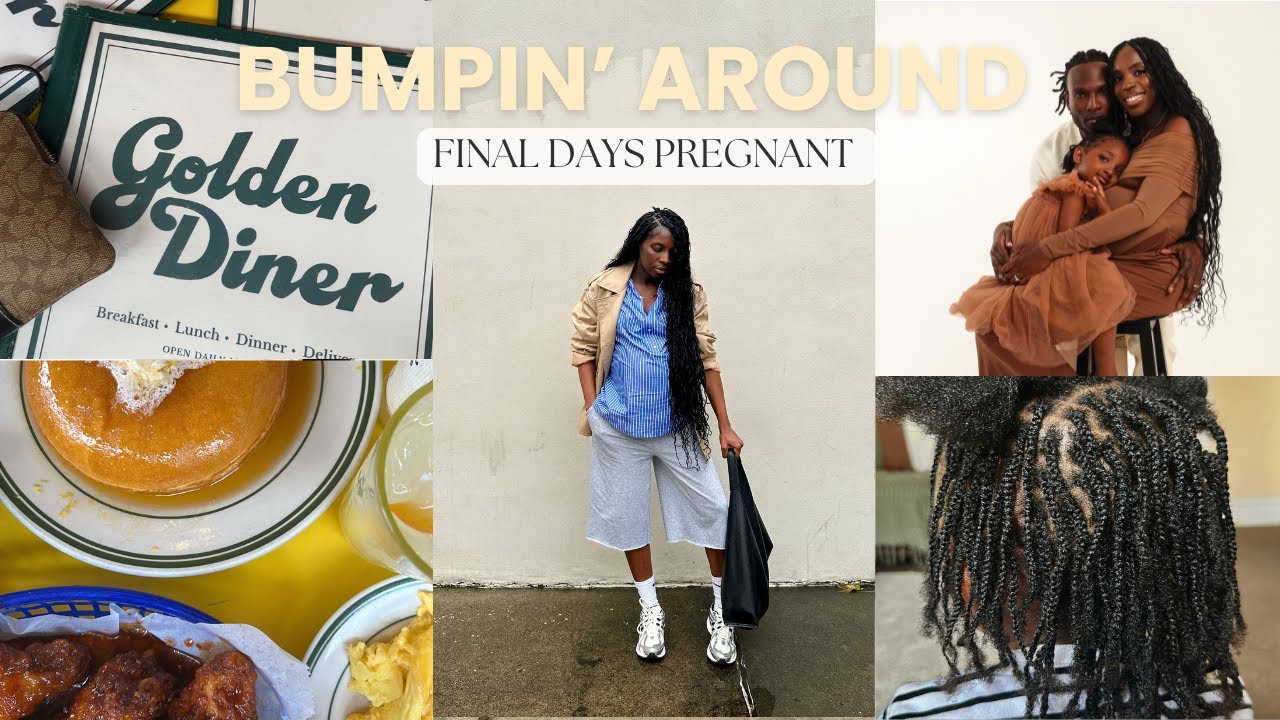 Final Days Pregnant (vlog): How I'm feeling, father's day + family time |KeepingupwithMJ