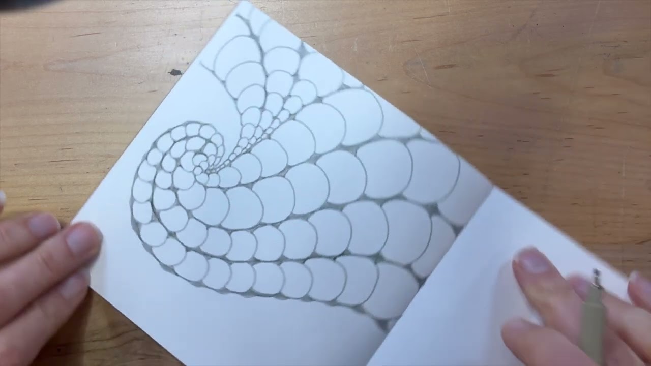 Zentangle Project Pack No. 27 - Day 4