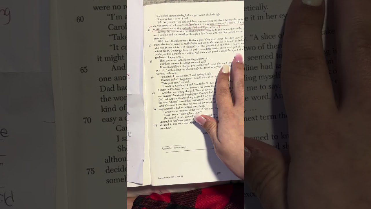 Versión en español: Parte 3 del examen de inglés de NYS Regents