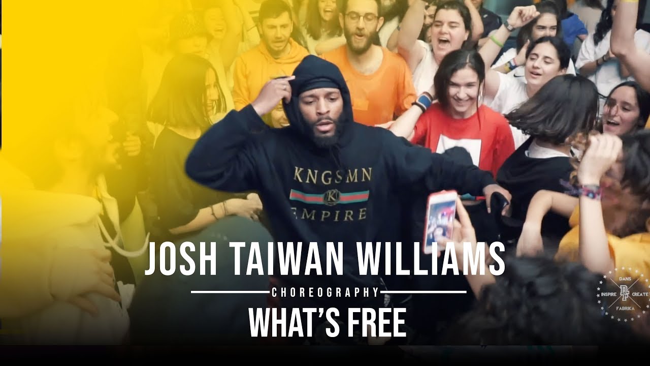 Josh Taiwan Williams #Workshop | #WhatsFree |  #Dansfabrika