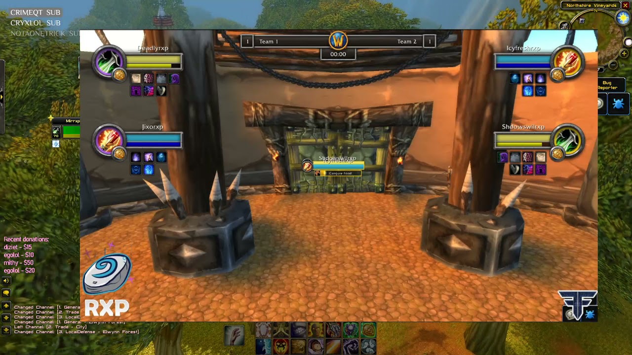 Rested XP 2v2 Tournament. Disc Priest PoV ft. Mir