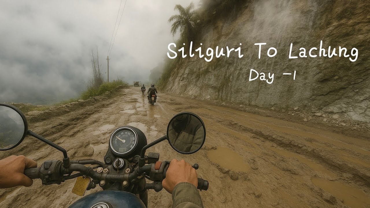 Most Dengerous Yet Beautiful Route In North Sikkim ||Siliguri To Lachung Bike Ride (Ep -1)