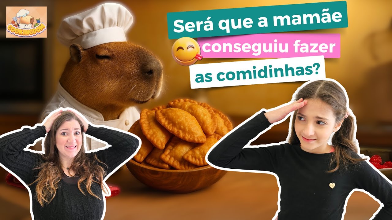 COZINHEI COM A MAMÃE NO COOKINGDOM, E OLHA NO QUE DEU | Princesinha Alice