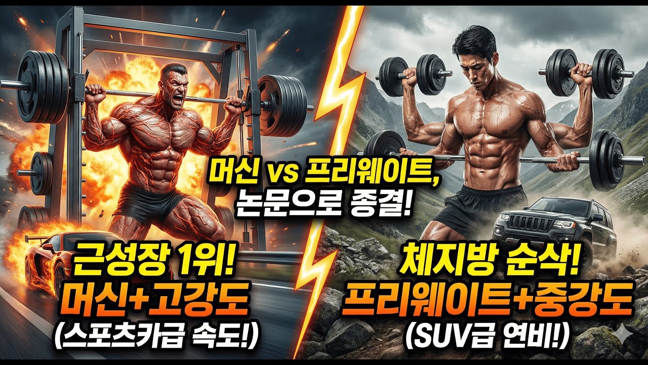 [논문][2023] 내 몸을 스포츠카로 만들 것인가, SUV로 만들 것인가? (운동 강도의 비밀)