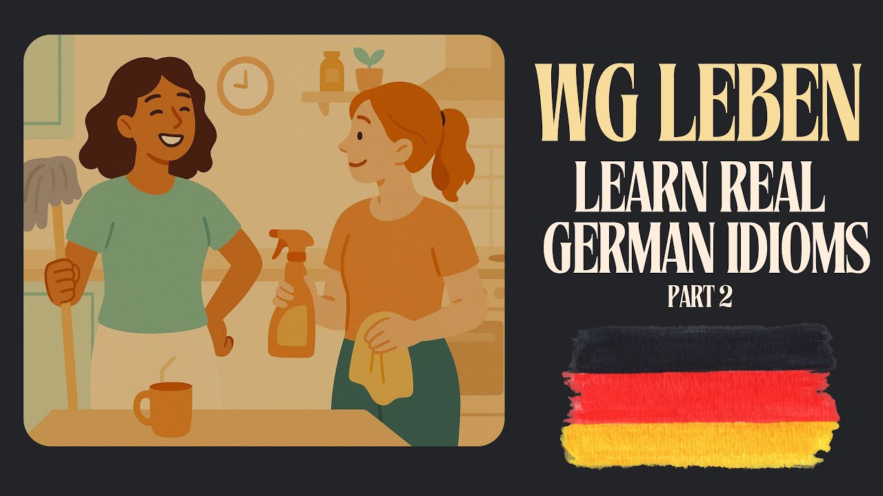 WG-Deutsch (part 2) Haushalt & Konflikte freundlich kl&auml;ren (A2&ndash;B1)