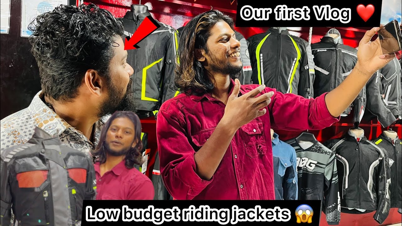 My first vlog|😱Low budget riding jackets | Biking brotherhood gears |part 1 #ridinggears #jacket