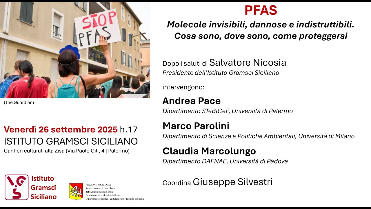 PFAS: Molecole invisibili, dannose e indistruttibili. Cosa sono, dove sono, come proteggersi.
