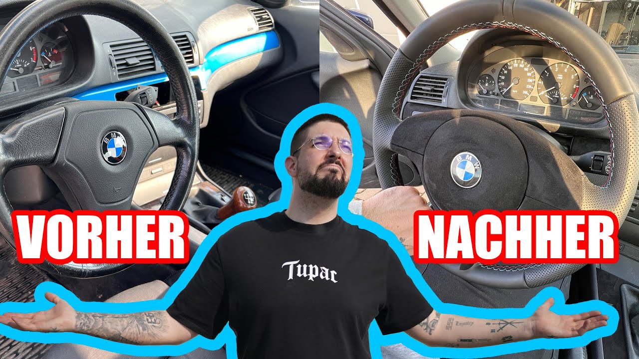 E46 Innenraum für wenig Geld | Low Budget E46 | Alcantara und Lenkrad