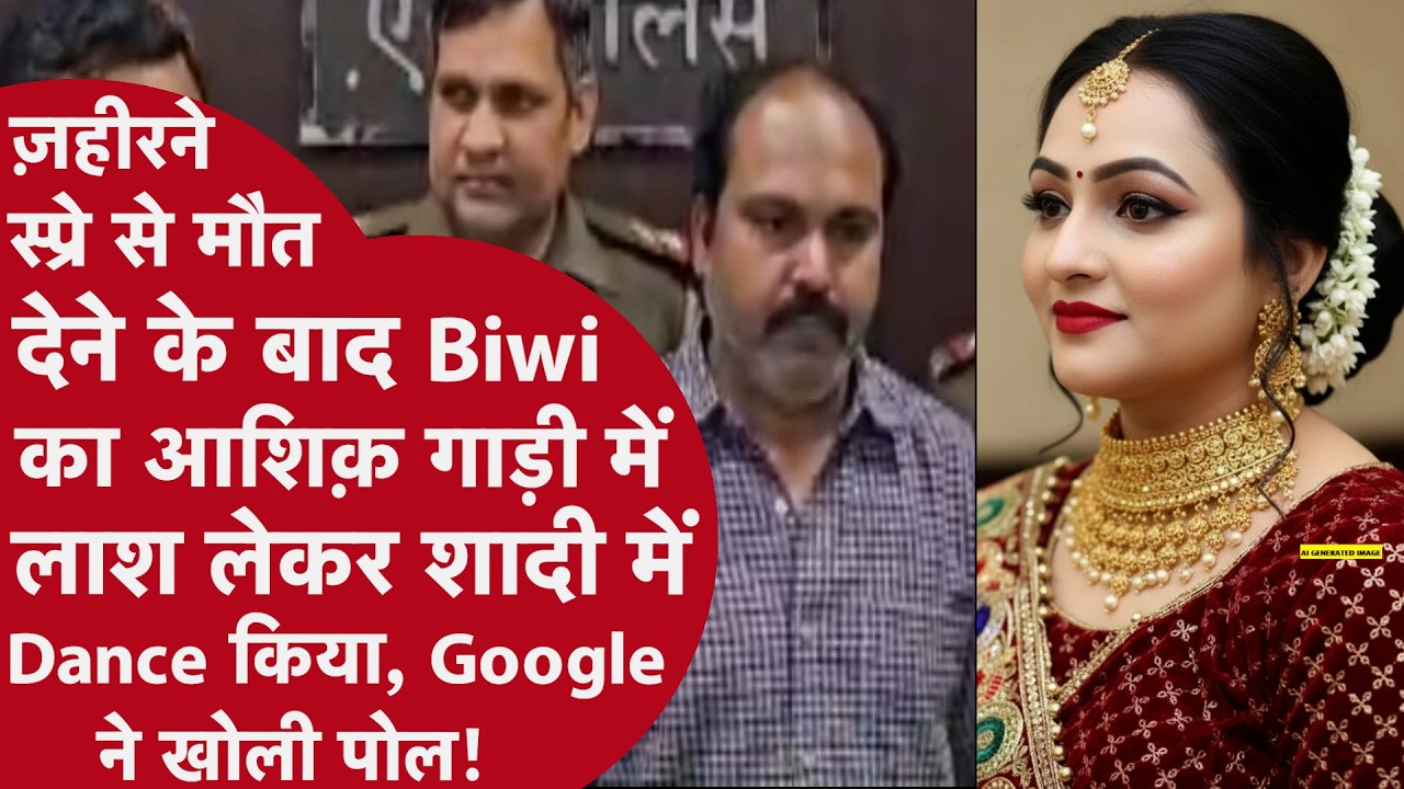 एटा में पत्नी ने रचा खौफनाक खेल! प्रेमी संग मिलकर पति का कत्ल, फिर बारात में डांस
