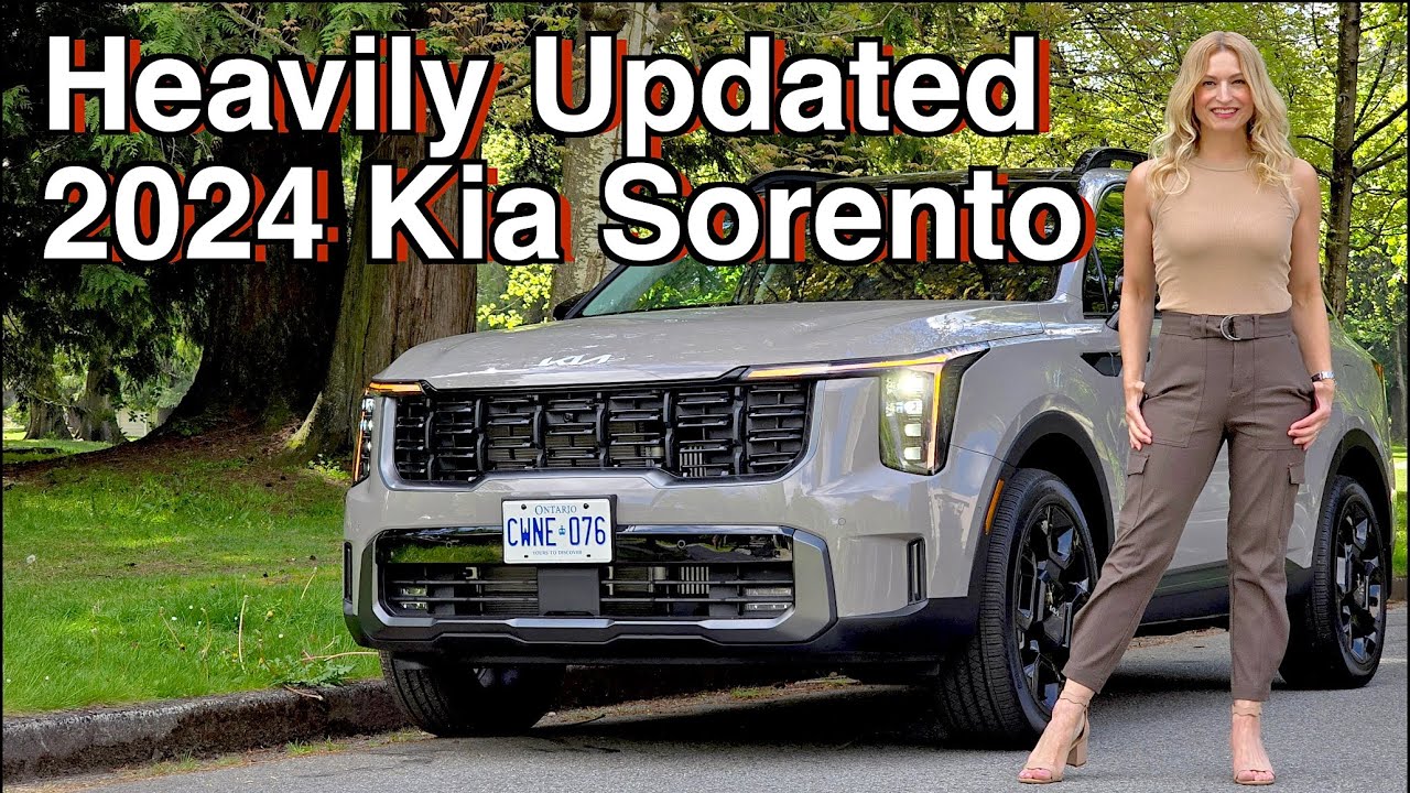 Обновленный обзор Kia Sorrento 2024 года // Тот же размер, что и у Hyundai Santa Fe!