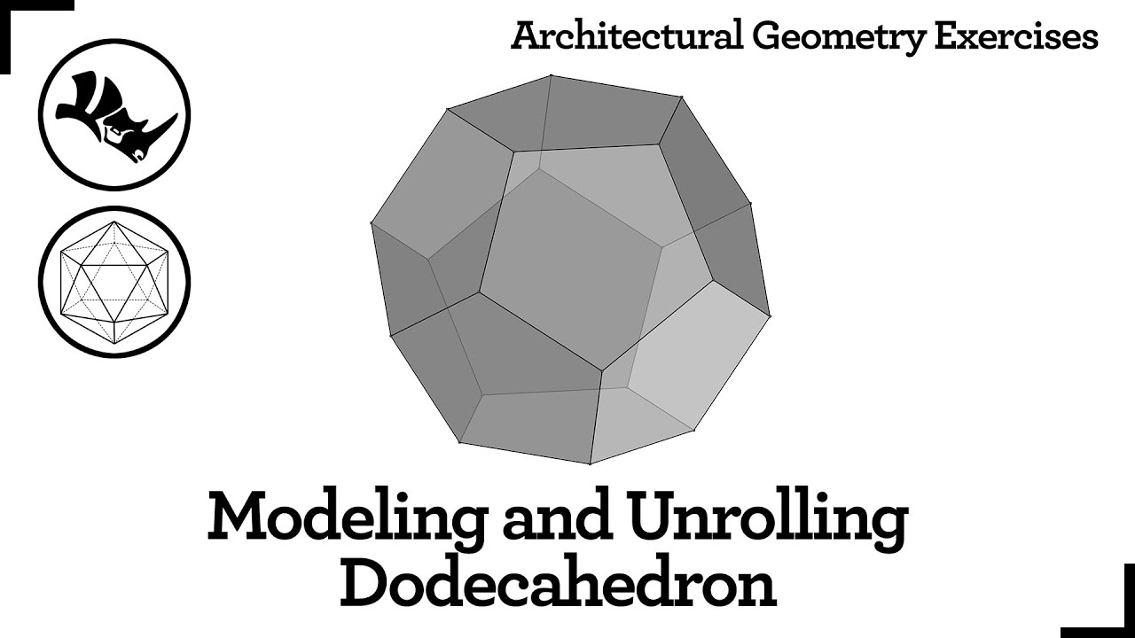 Modeling and Unrolling Dodecahedron