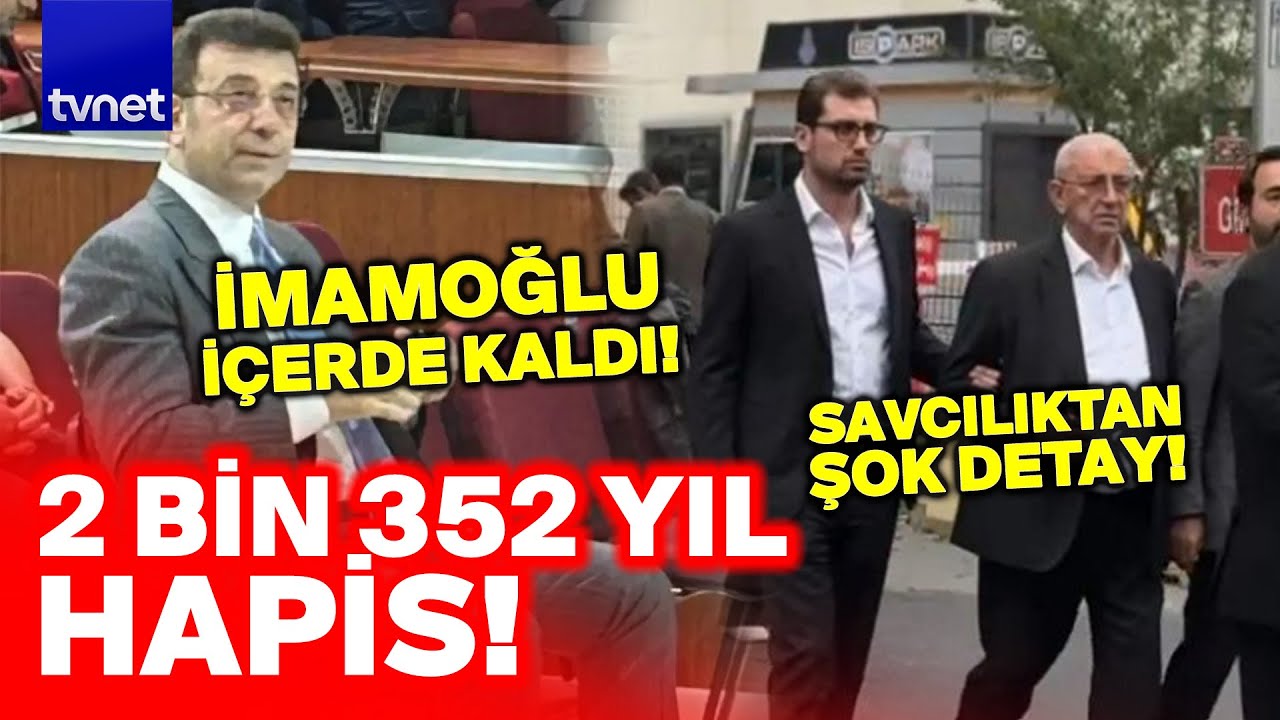 Ekrem İmamoğlu'na 2 bin 352 yıllık şok! İBB iddianamesi a&ccedil;ıklandı: Hapisten &ccedil;ıkamayacak mı?