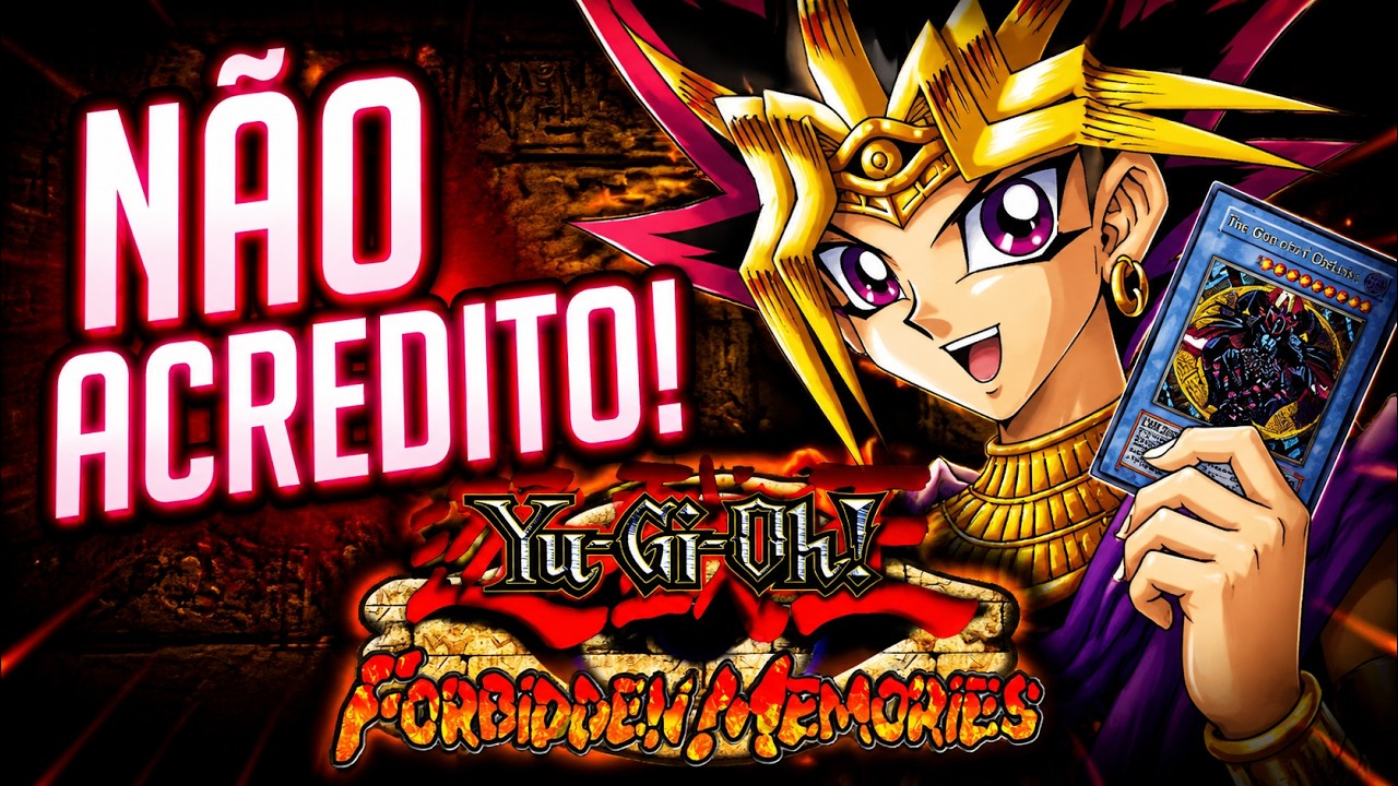 NOVO MOD YUGIOH FORBIDDEN MEMORIES NO CANAL