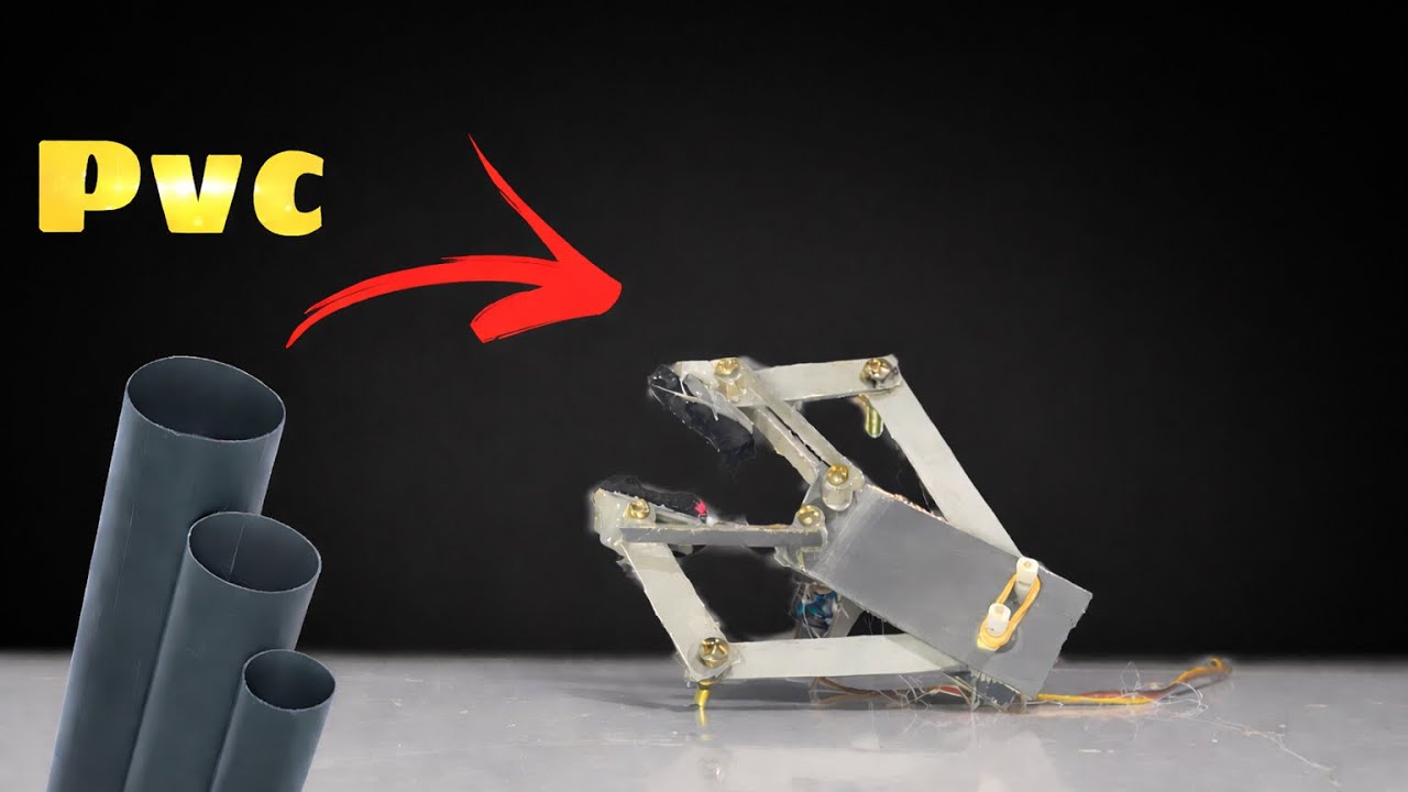 How to Make a Robotic Gripper Using PVC Pipe 