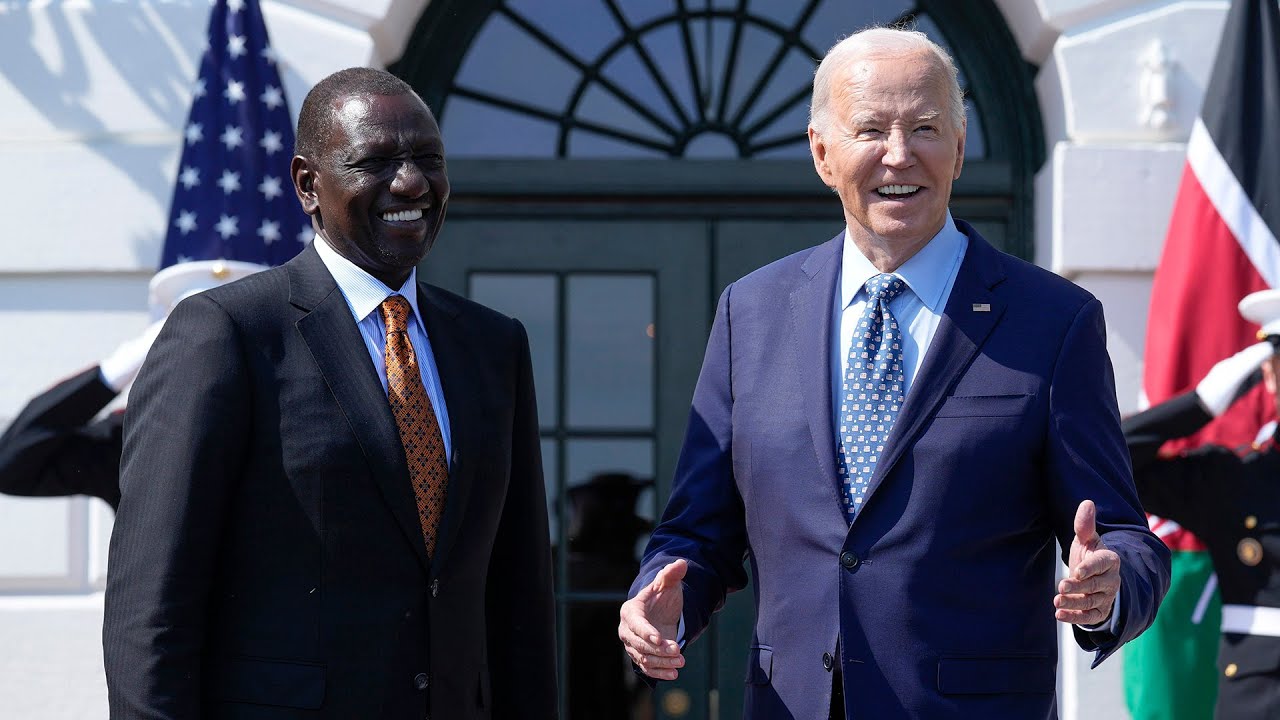 Biden holds press conference with president of Kenya | NBC News