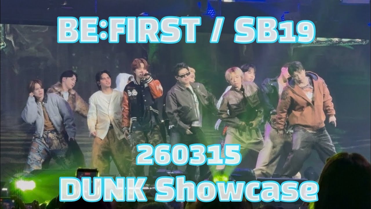 【BE:FIRST / SB19】 