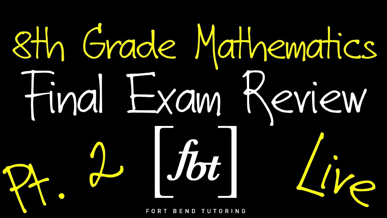 ⚫️ 2024 8th Grade EOC Final Exam Review: Part 2 [fbt] (Eighth Grade 2nd Semester Exam Review)
