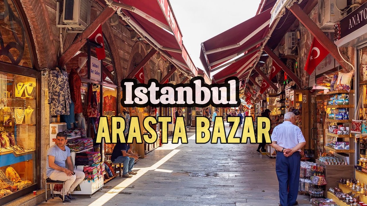 Arasta Bazaar, Istanbul 🇹🇷 – A Hidden Gem Behind the Blue Mosque #travel #turkey #arastabazar