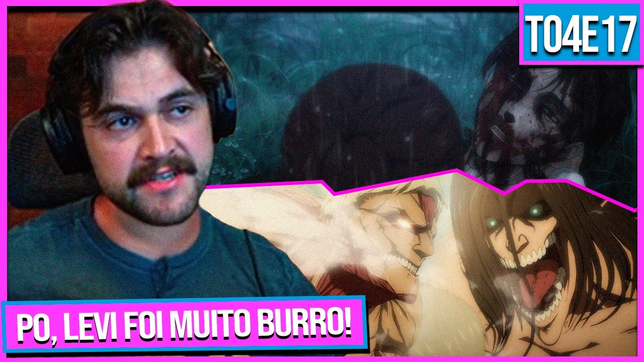 Os conflitos estão ficando TENSOS entre os TITÃNS!  | AOT T04EP17