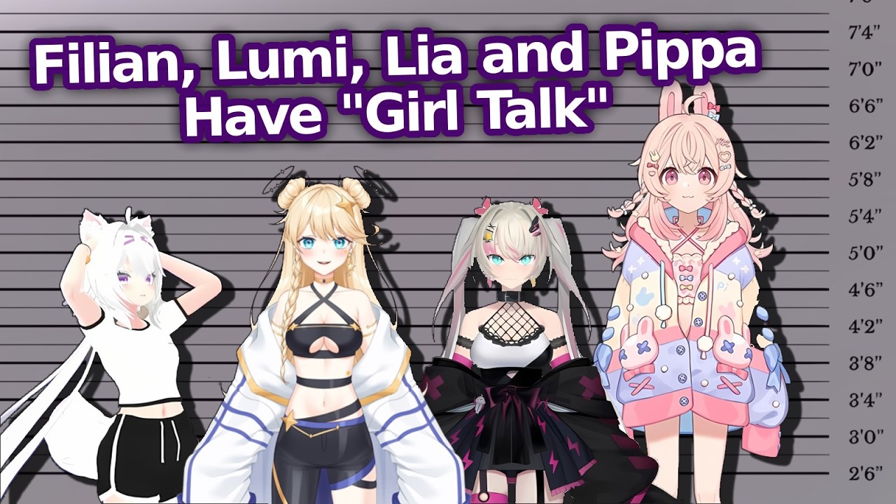 Filian, Pippa, Lumi and Lia have 