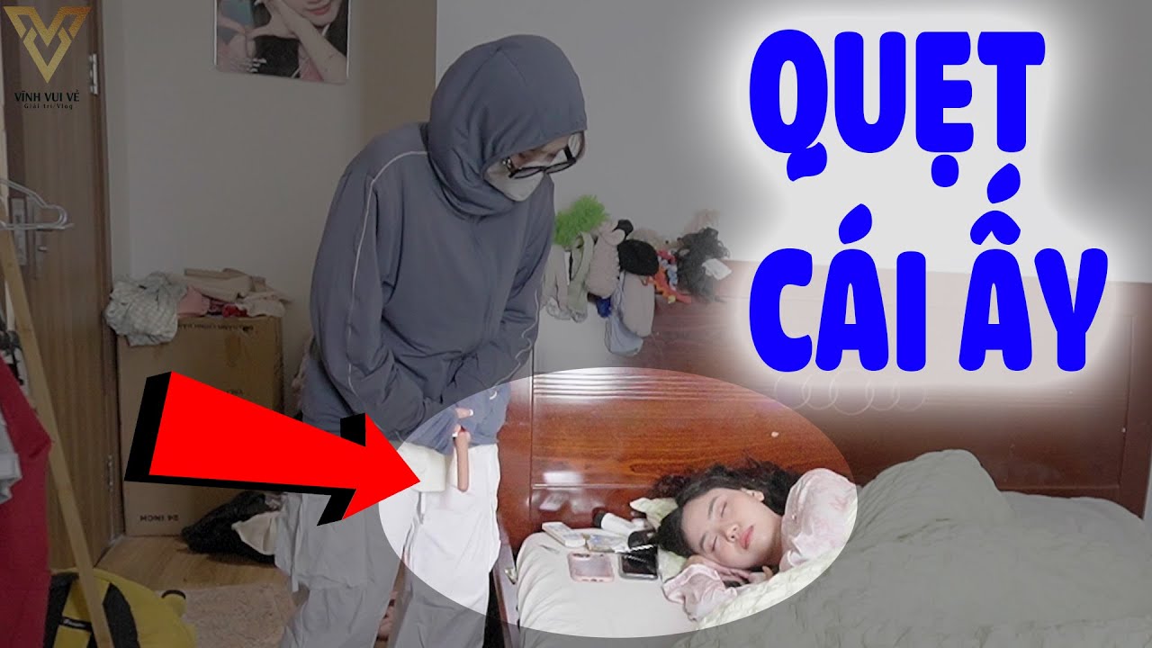 Quẹt Xúch Xích Vào Miệng Chị Gái Phương - Cái Kết Bất Ngờ | Vĩnh Vui Vẻ.