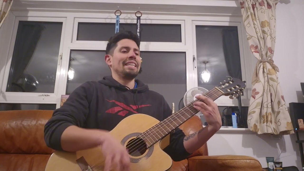 Night Sessions #1: Nuestra Afliccion - PXNDX (Acoustic Guitar Cover)