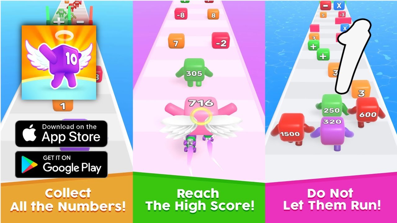 Level Up Numbers Gameplay Walkthrough Part 1 - Level 1 ~ 13 (Android, IOS)