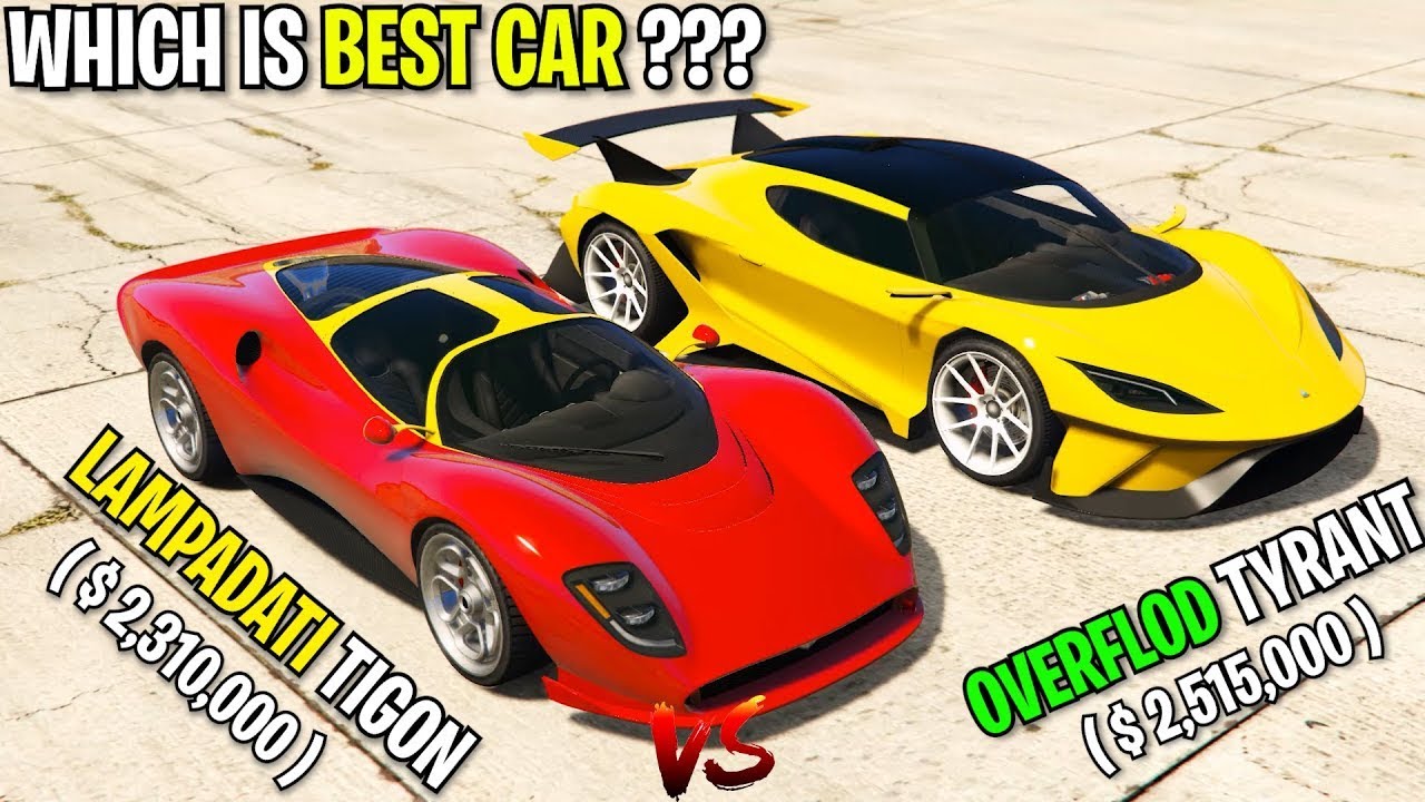 Lampadati Tigon VS Overflod Tyrand | GTA V
