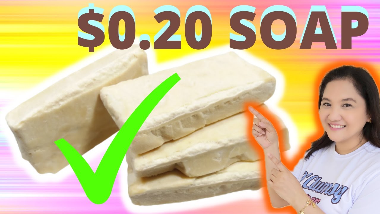 Recycled Oil Soap | Used Cooking Oil Soap Making | $0.20 Cheapest Soap | D' Clumsy Soaper