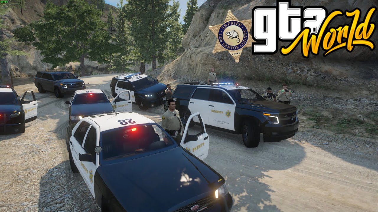 [GTAW] LSSD felony stop on a truck leads to off-road pursuit and beanbag LTL deployment | GTA World