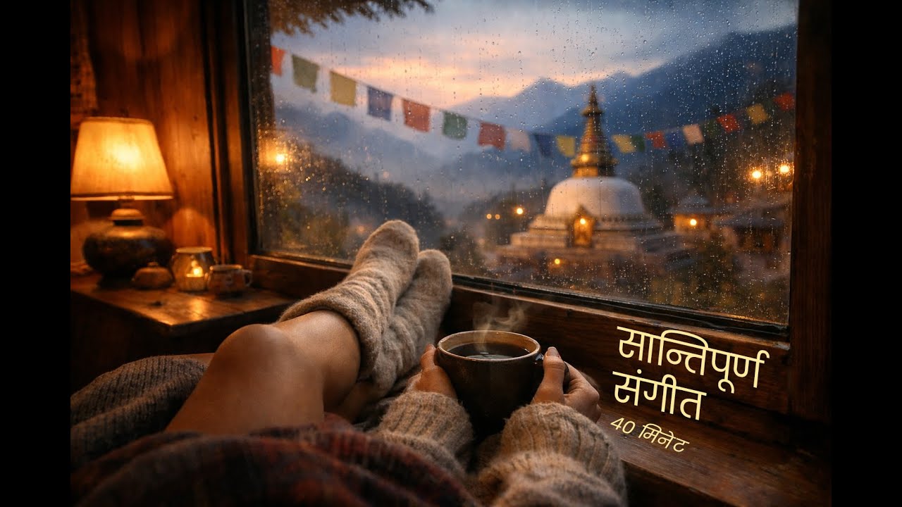 नेपाली शान्ति संगीत  | रोमान्टिक | 40 minutes Nepali Relaxing Lofi Beats to Calm Your Soul