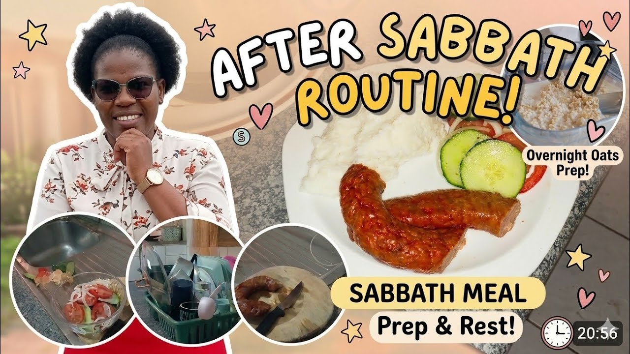 After Sabbath Reset + Oats Prep