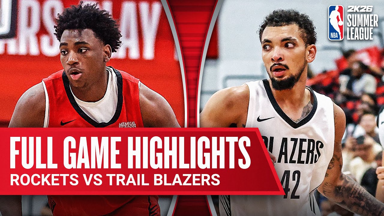 ROCKETS vs TRAIL BLAZERS | NBA SUMMER LEAGUE | FULL GAME HIGHLIGHTS | July 17, 2025