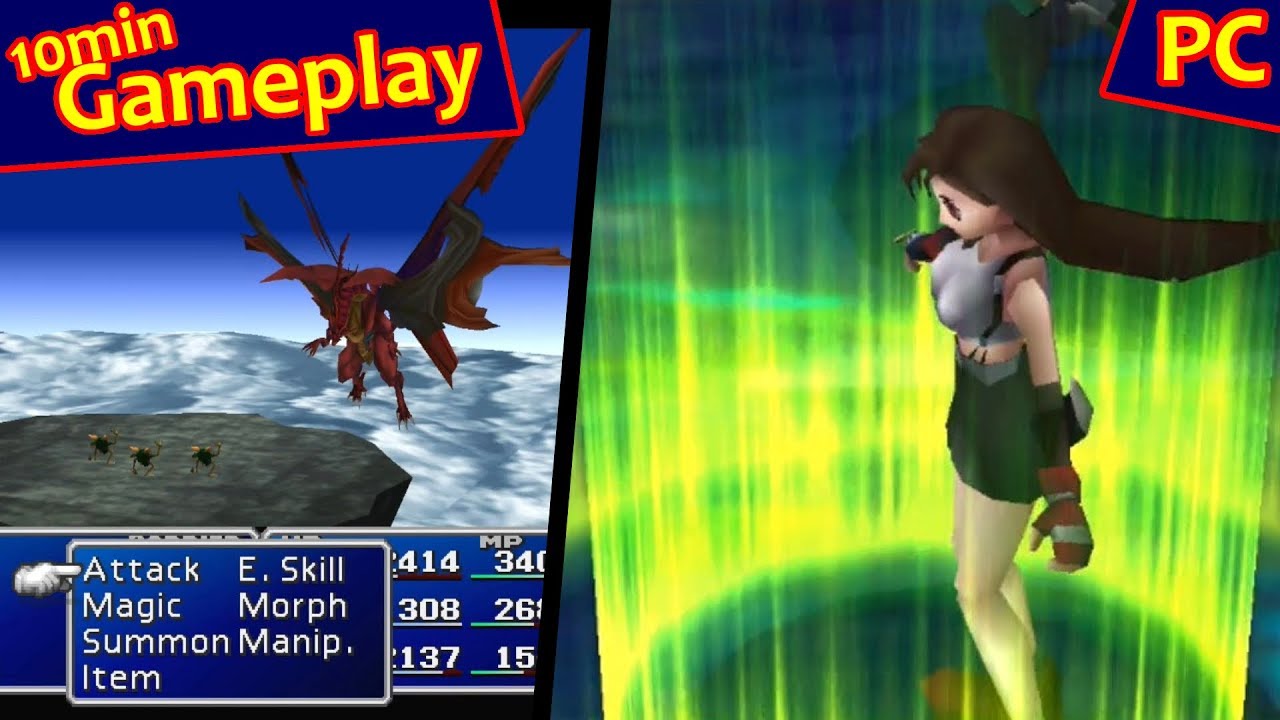 Final Fantasy 7 (2012 re-release) ... (PC) Gameplay