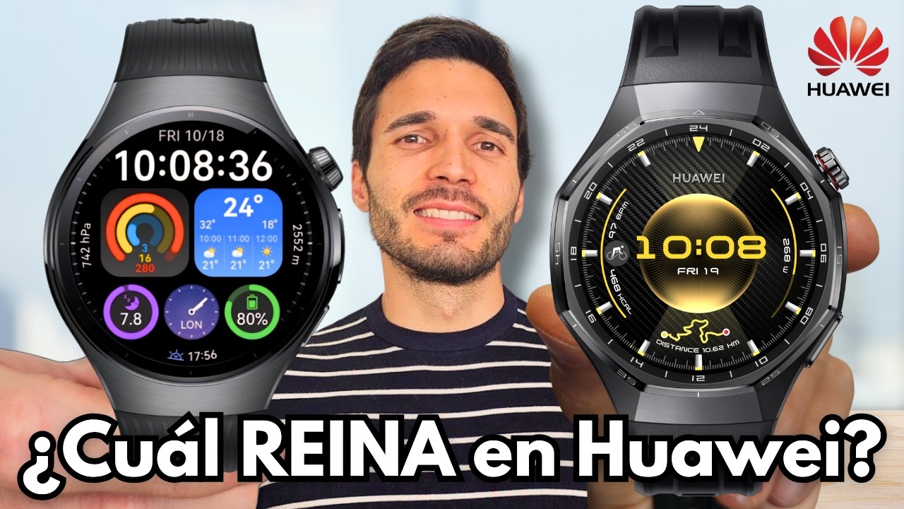 ¡Dilema TOTAL! 💥 Huawei Watch 5 vs GT 6 Pro ¿Cuál VALE MÁS la PENA?
