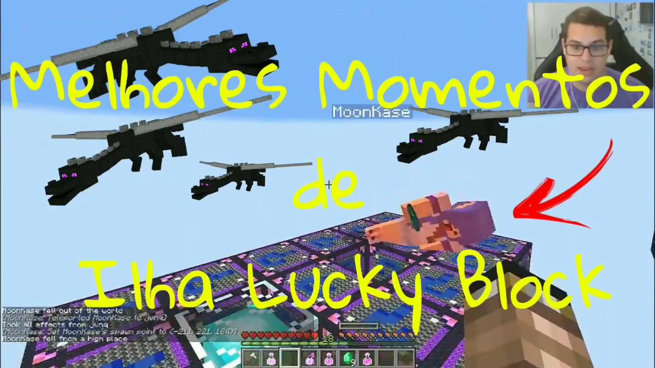 Melhores Momentos de Ilha Lucky Block - JVNQ