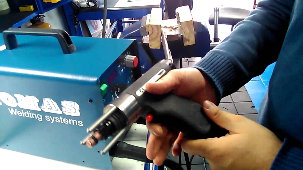 Capacitacion de Soldador de Pernos Thomas Welding Nomark 66