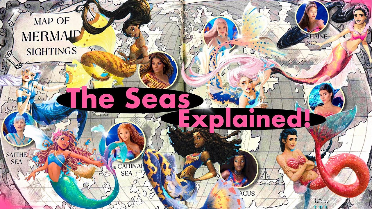 The Little Mermaid The Seven Seas Kingdoms & Cultures EXPLAINED!! 💖🧜🏻‍♀️