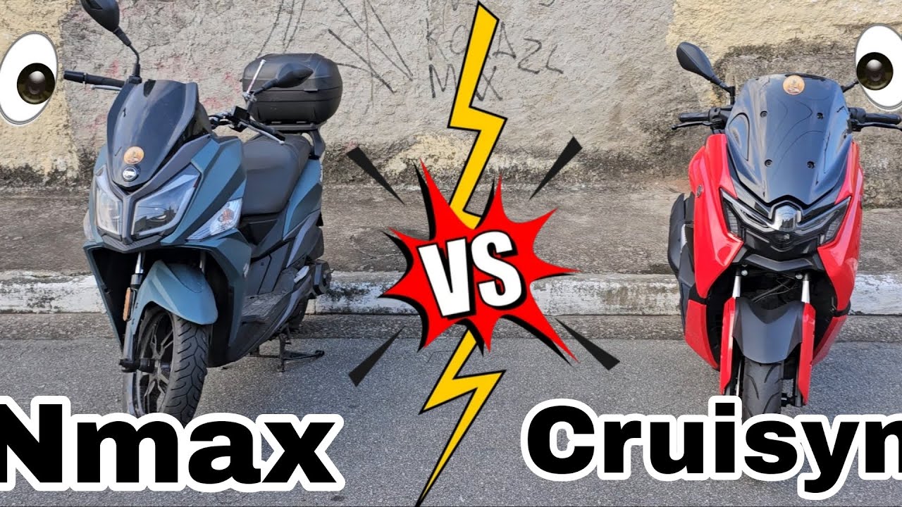 Nmax VS Cruisym  2025  abs