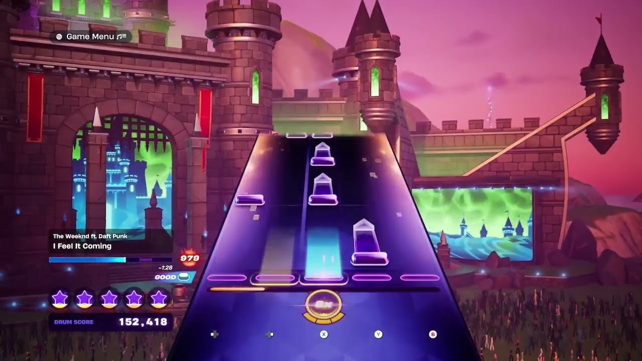 The Weeknd ft. Daft Punk - I Feel It Coming (Expert Drums 100%) (Fortnite Festival)
