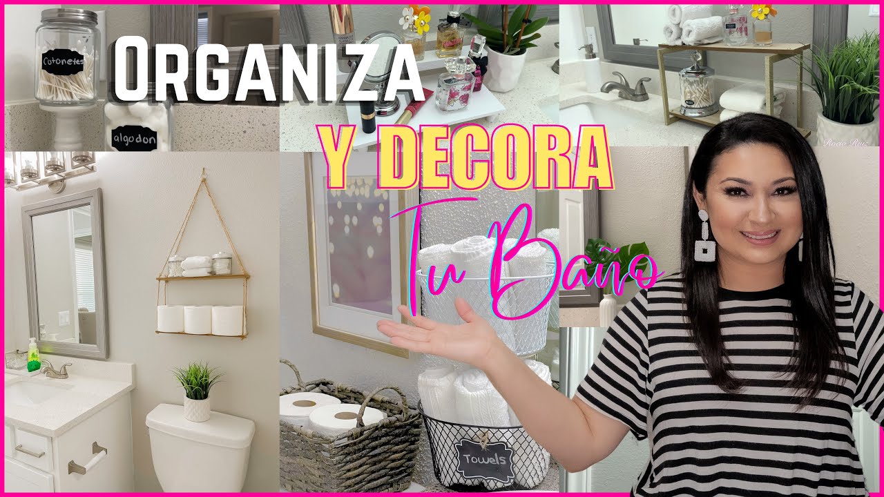 ORGANIZA y DECORA tu BAÑO / ideas fáciles y económicas para tu hogar / Dollar Tree DIY