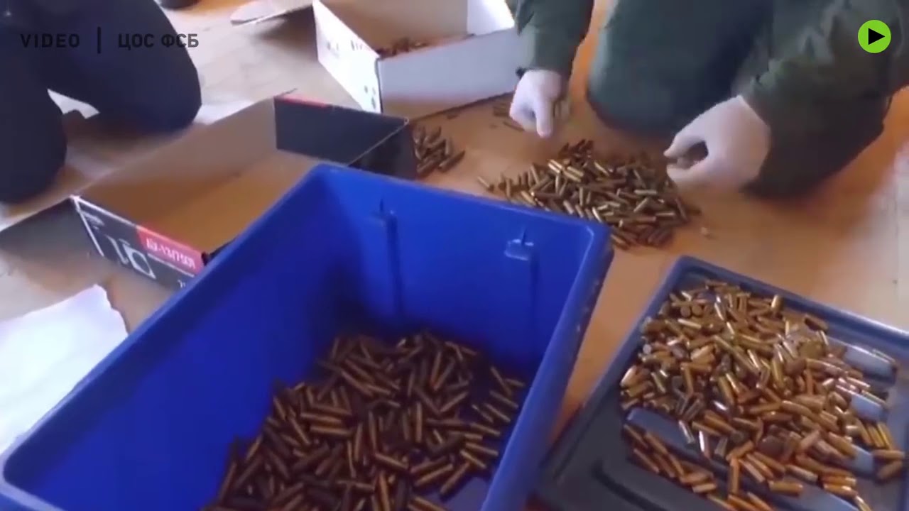Massive Weapons Cache Found In Russia; 36 Kg Of Explosives, 15,000 Rounds And Over 100 Firearms