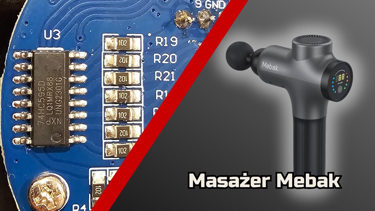 Elektryczny masażer wibracyjny Mebak 3 | Nie włącza się 